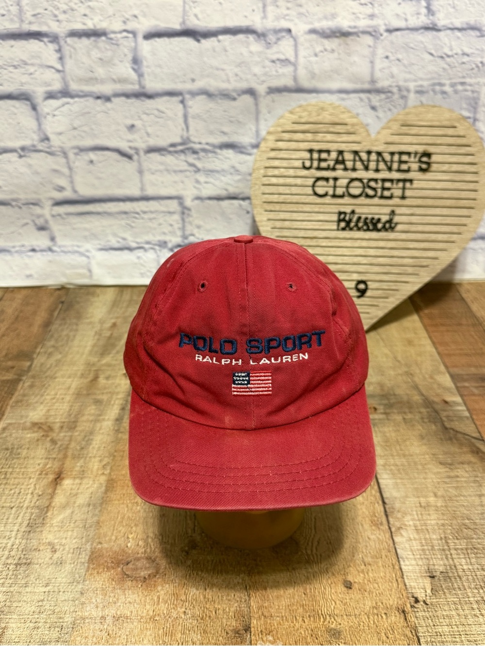 Polo sport Ralph Lauren strap back hat vintage